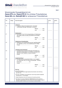 Sitek-Leistungs-Verzeichnis-Decke.Boden - LV-AS-2.1 - 4.Ausgabe 10.2011 Trittschallschutz